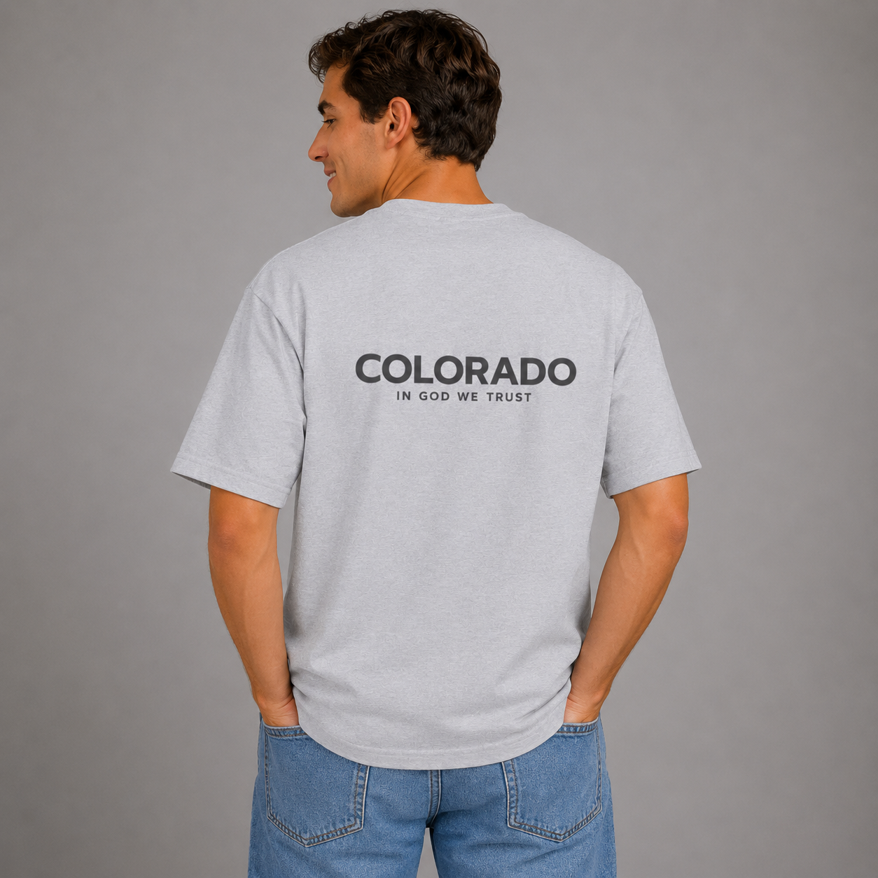 Colorado All State In God We Trust Unisex Max Heavyweight Short Sleeve