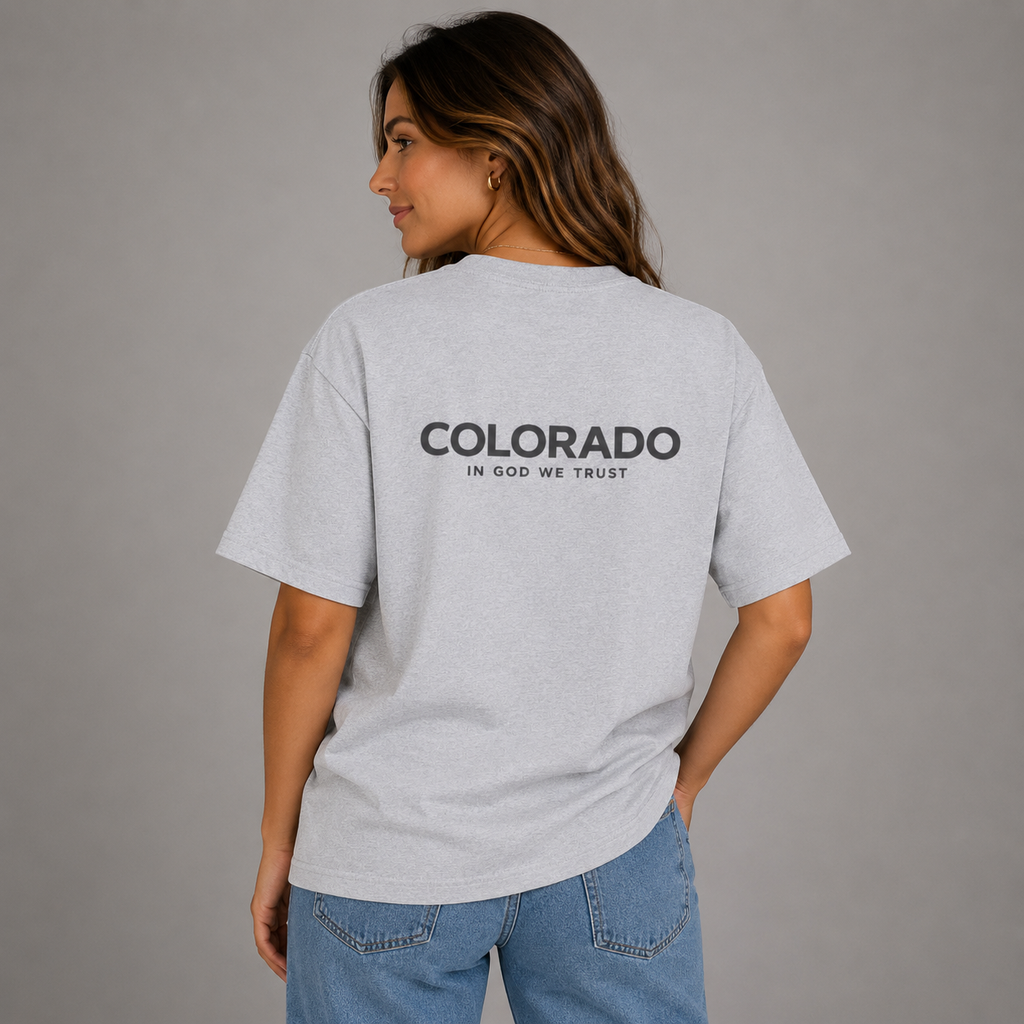 Colorado All State In God We Trust Unisex Max Heavyweight Short Sleeve