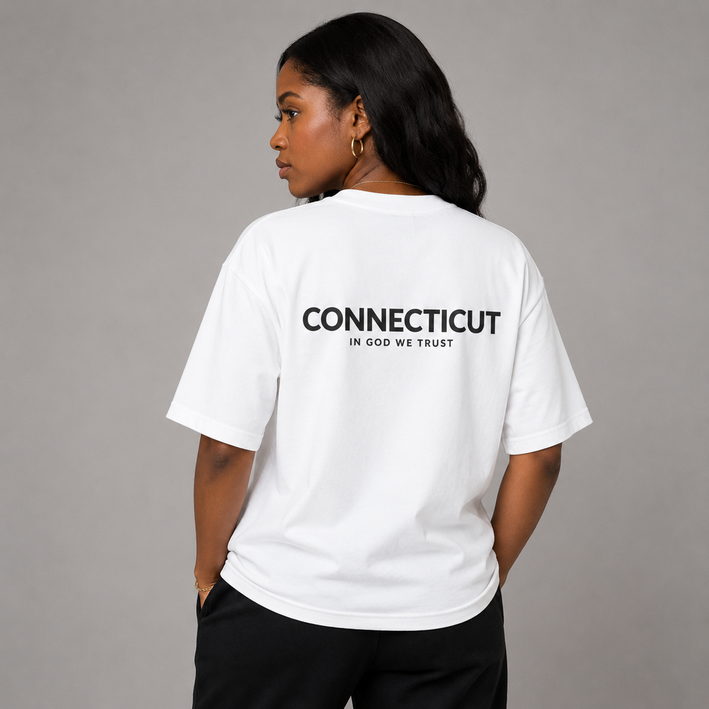 Connecticut All State In God We Trust Unisex Max Heavyweight Short Sleeve