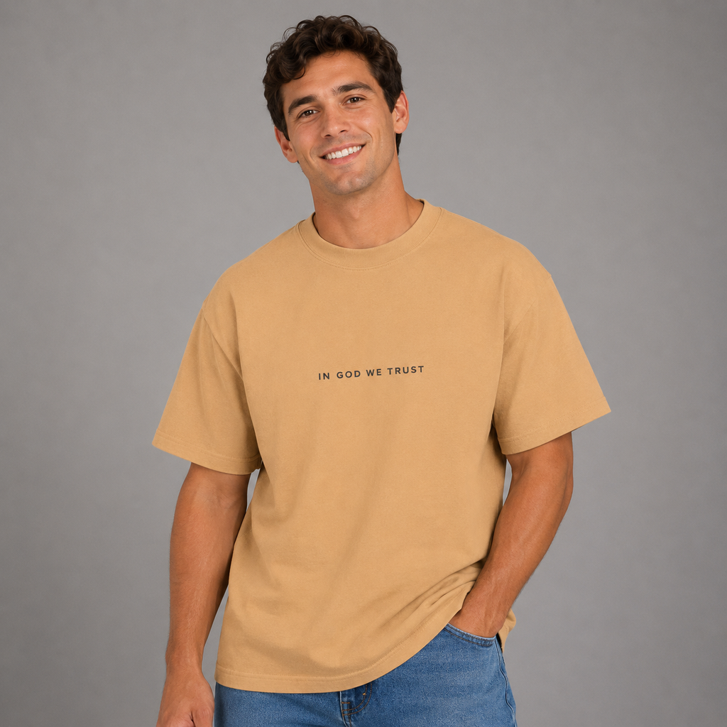 Delaware All State In God We Trust Unisex Max Heavyweight Short Sleeve