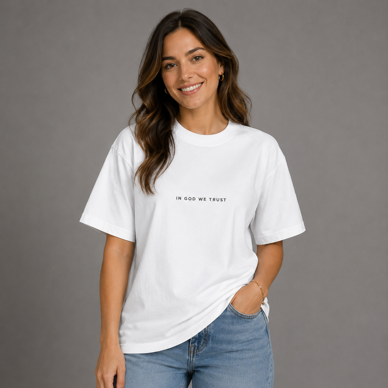 Georgia All State In God We Trust Unisex Max Heavyweight Short Sleeve