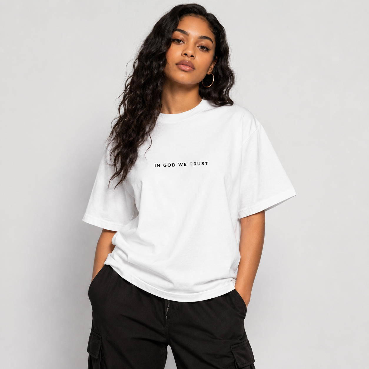 Hawaii All State In God We Trust Unisex Max Heavyweight Short Sleeve