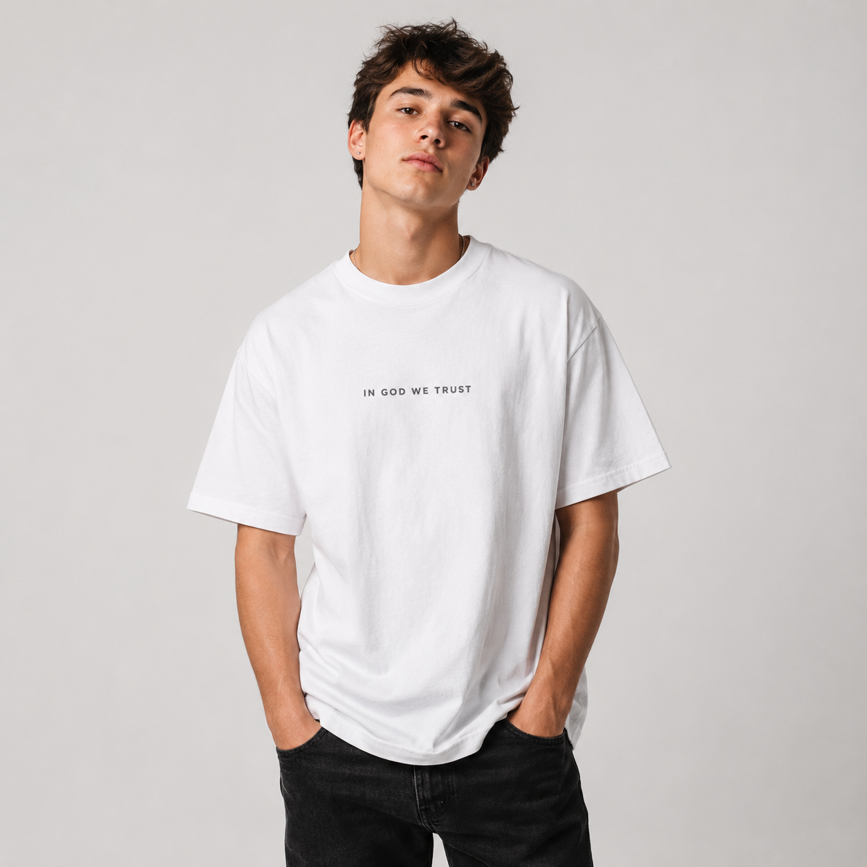 Hawaii All State In God We Trust Unisex Max Heavyweight Short Sleeve