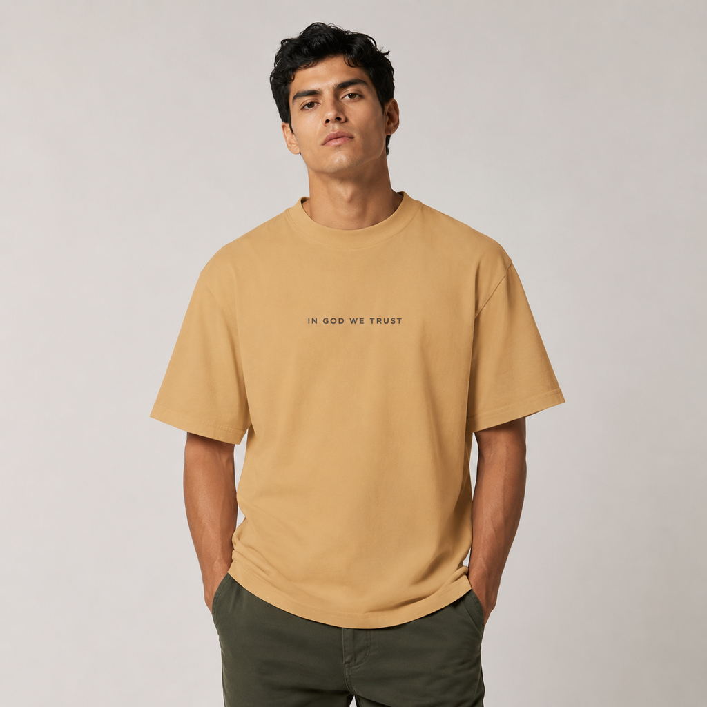 Illinois All State In God We Trust Unisex Max Heavyweight Short Sleeve