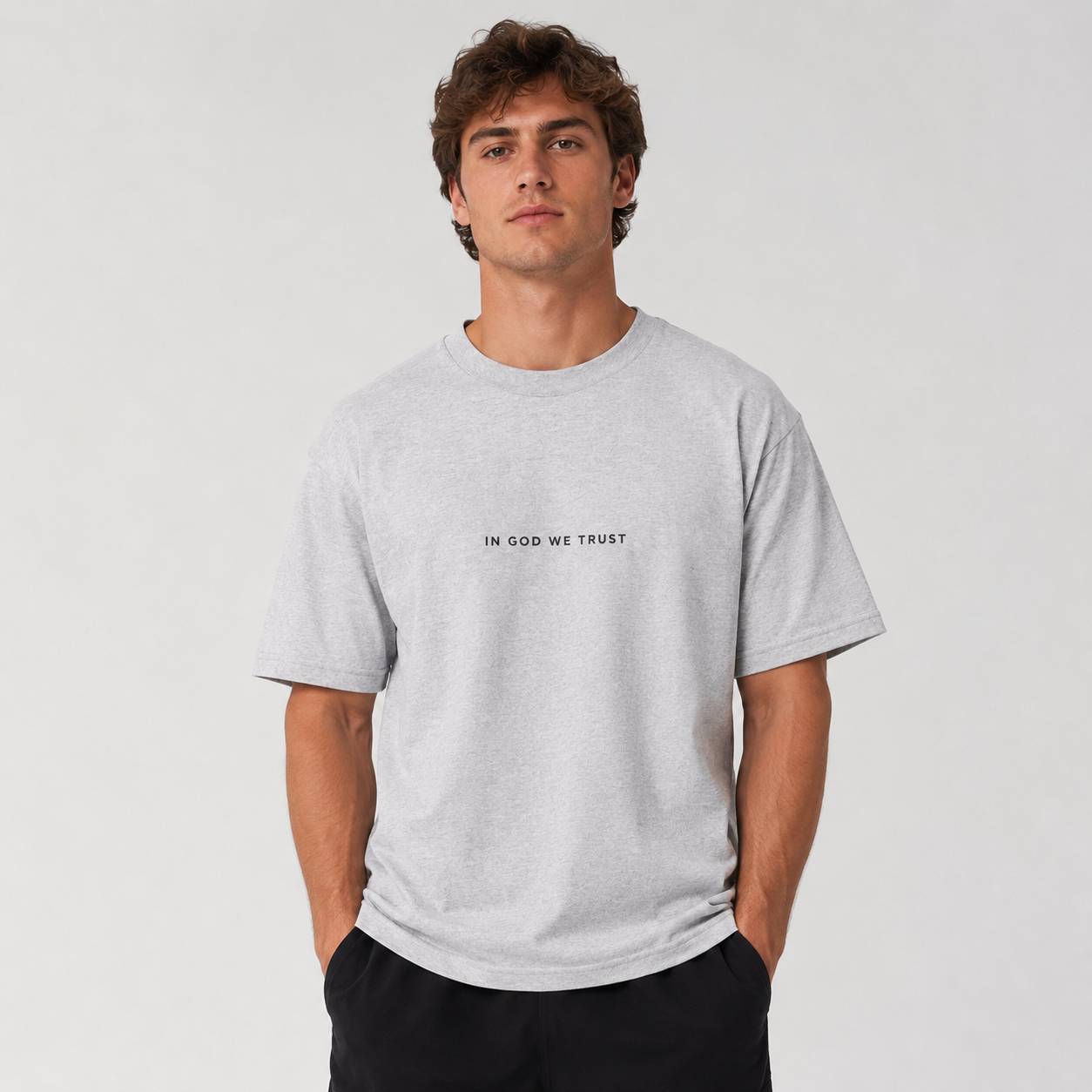 Indiana All State In God We Trust Unisex Max Heavyweight Short Sleeve