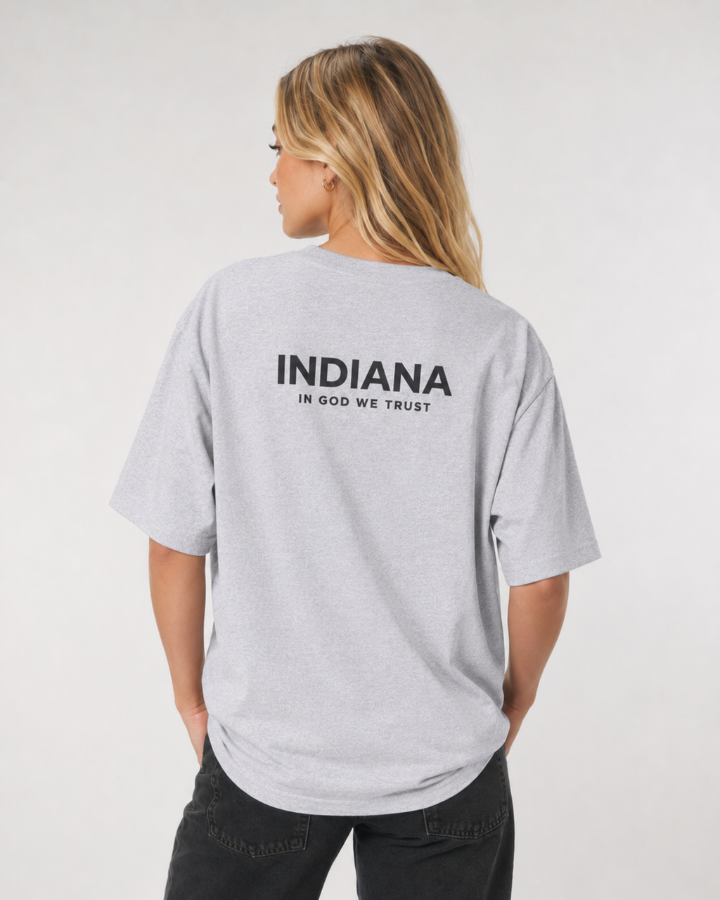 Indiana All State In God We Trust Unisex Max Heavyweight Short Sleeve