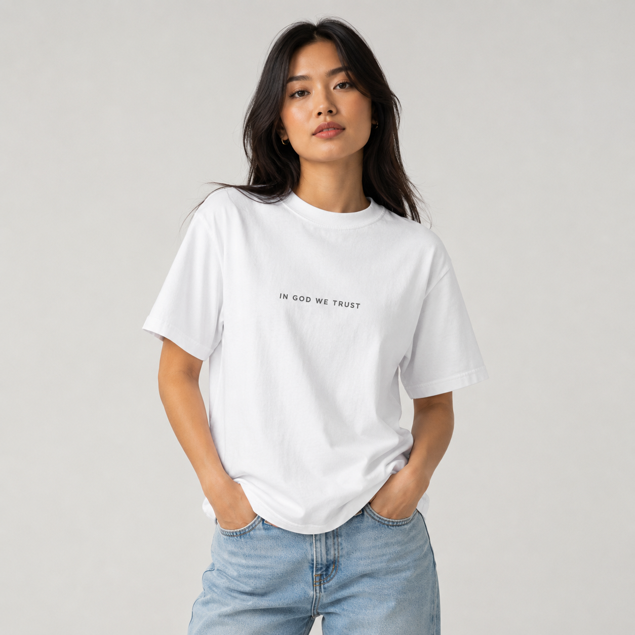 Iowa All State In God We Trust Unisex Max Heavyweight Short Sleeve
