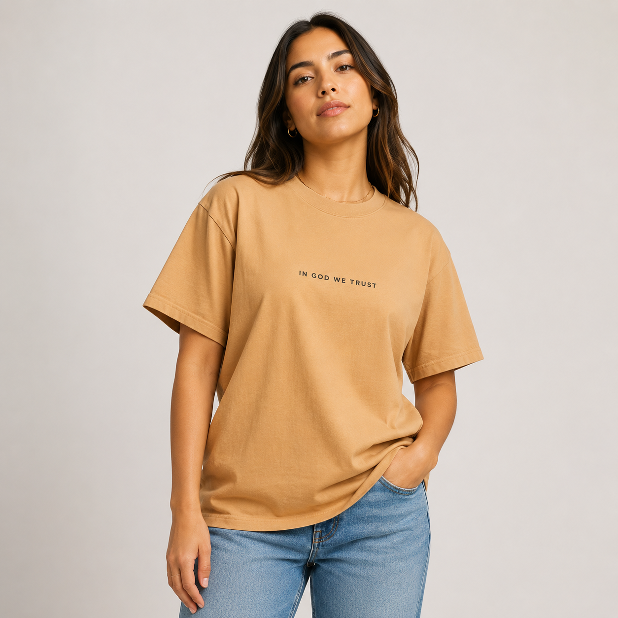 New Hampshire All State In God We Trust Unisex Max Heavyweight Short Sleeve