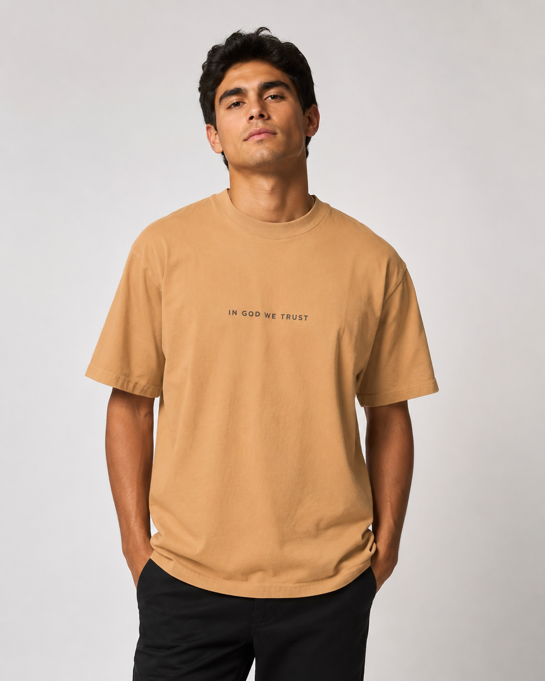 New Hampshire All State In God We Trust Unisex Max Heavyweight Short Sleeve