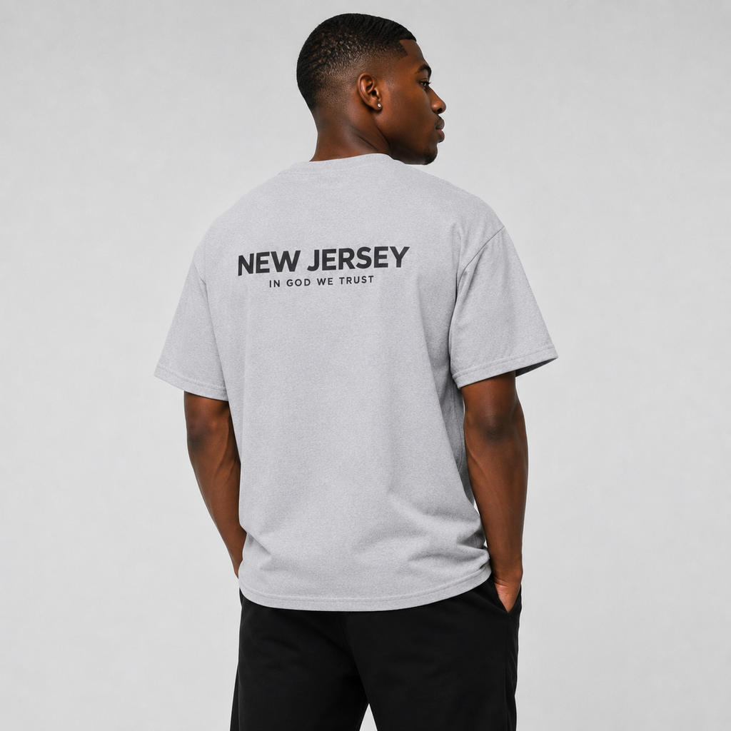 New Jersey All State In God We Trust Unisex Max Heavyweight Short Sleeve