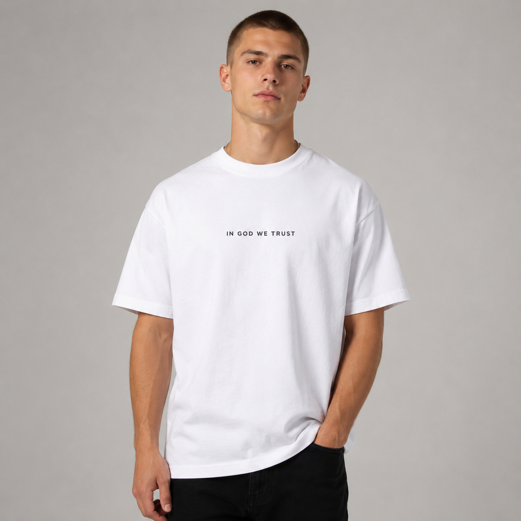 New Mexico All State In God We Trust Unisex Max Heavyweight Short Sleeve