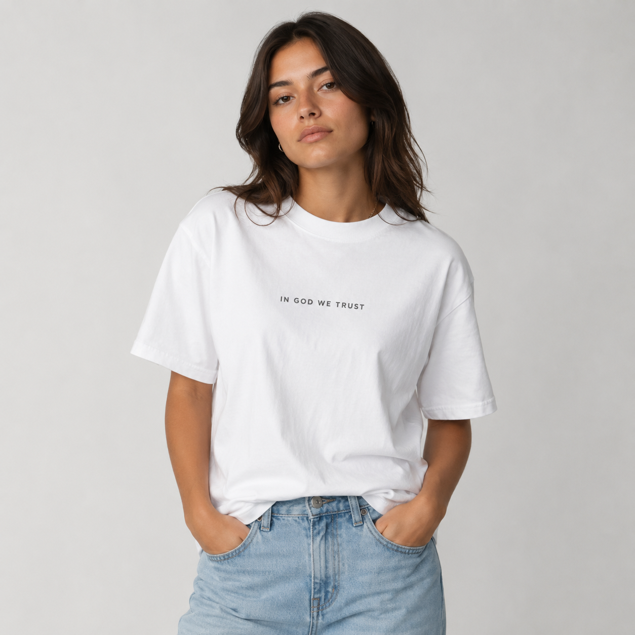 New Mexico All State In God We Trust Unisex Max Heavyweight Short Sleeve