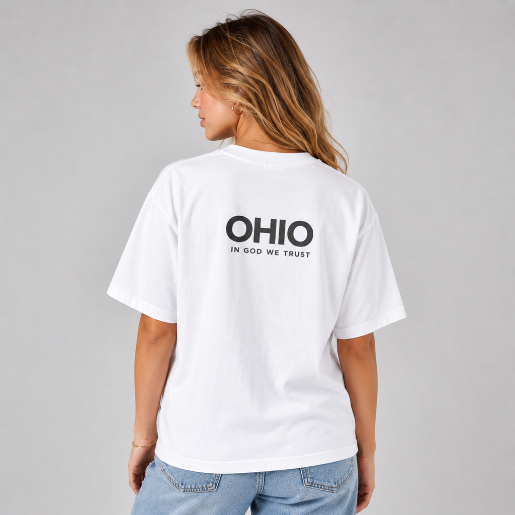 Ohio All State In God We Trust Unisex Max Heavyweight Short Sleeve