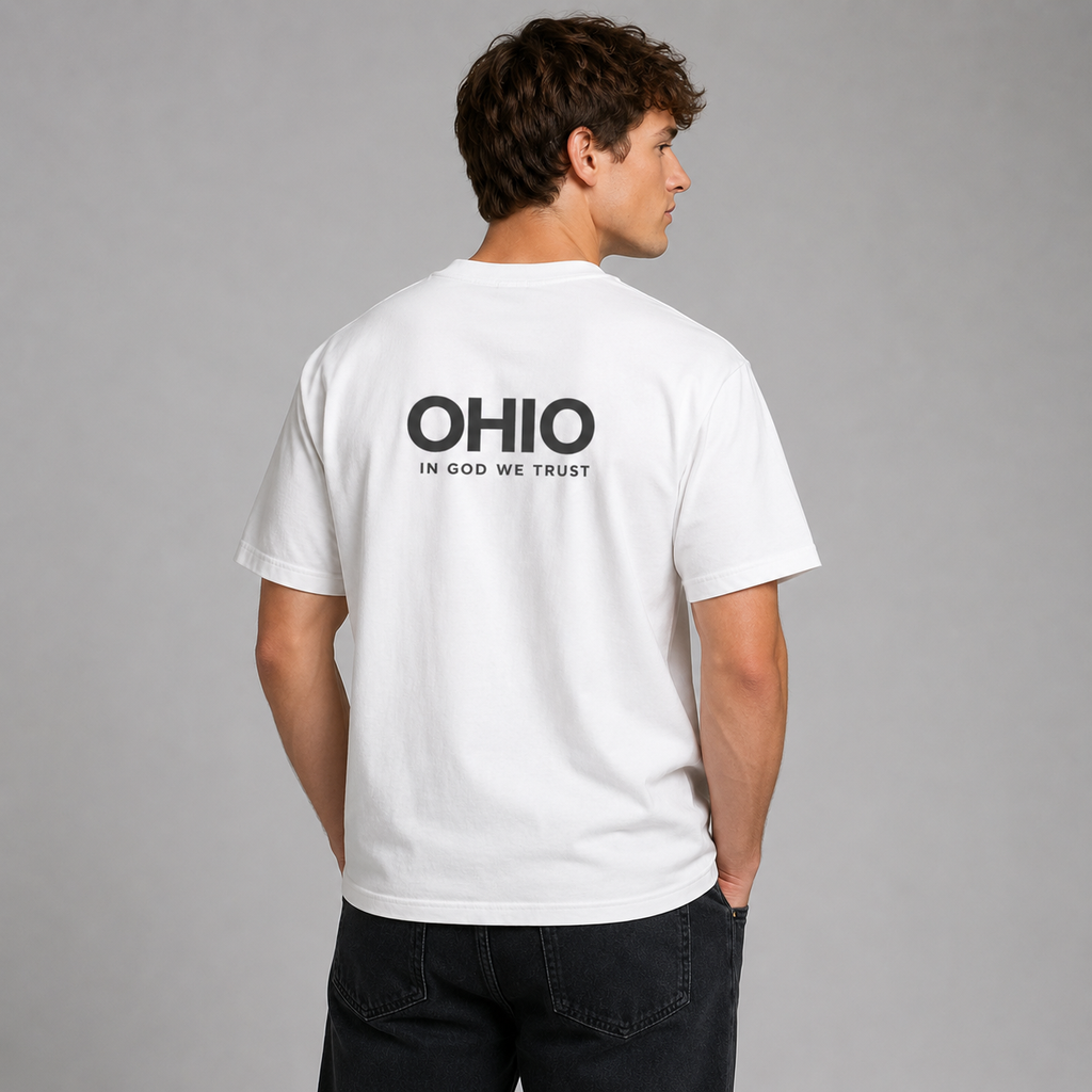 Ohio All State In God We Trust Unisex Max Heavyweight Short Sleeve