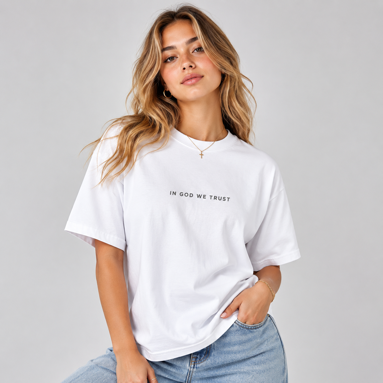 Ohio All State In God We Trust Unisex Max Heavyweight Short Sleeve
