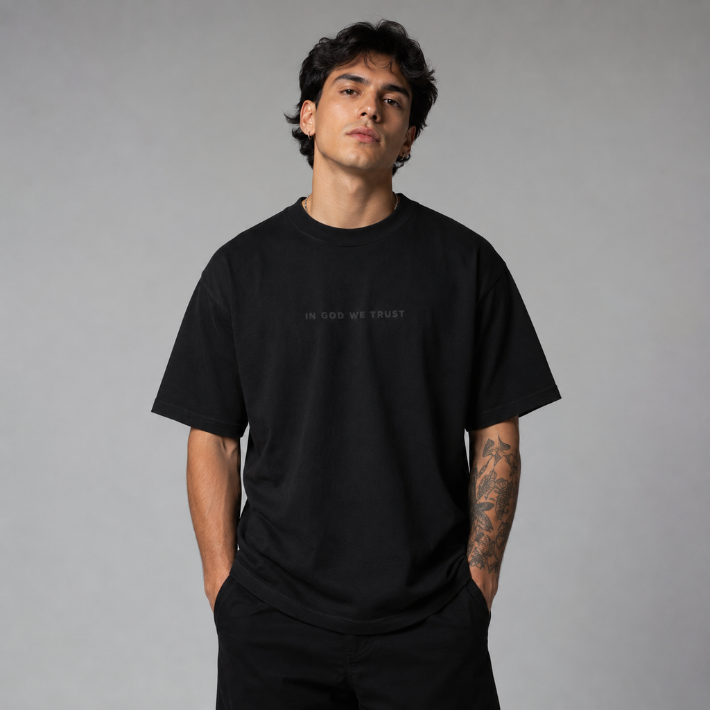 Oklahoma All State In God We Trust Unisex Max Heavyweight Short Sleeve