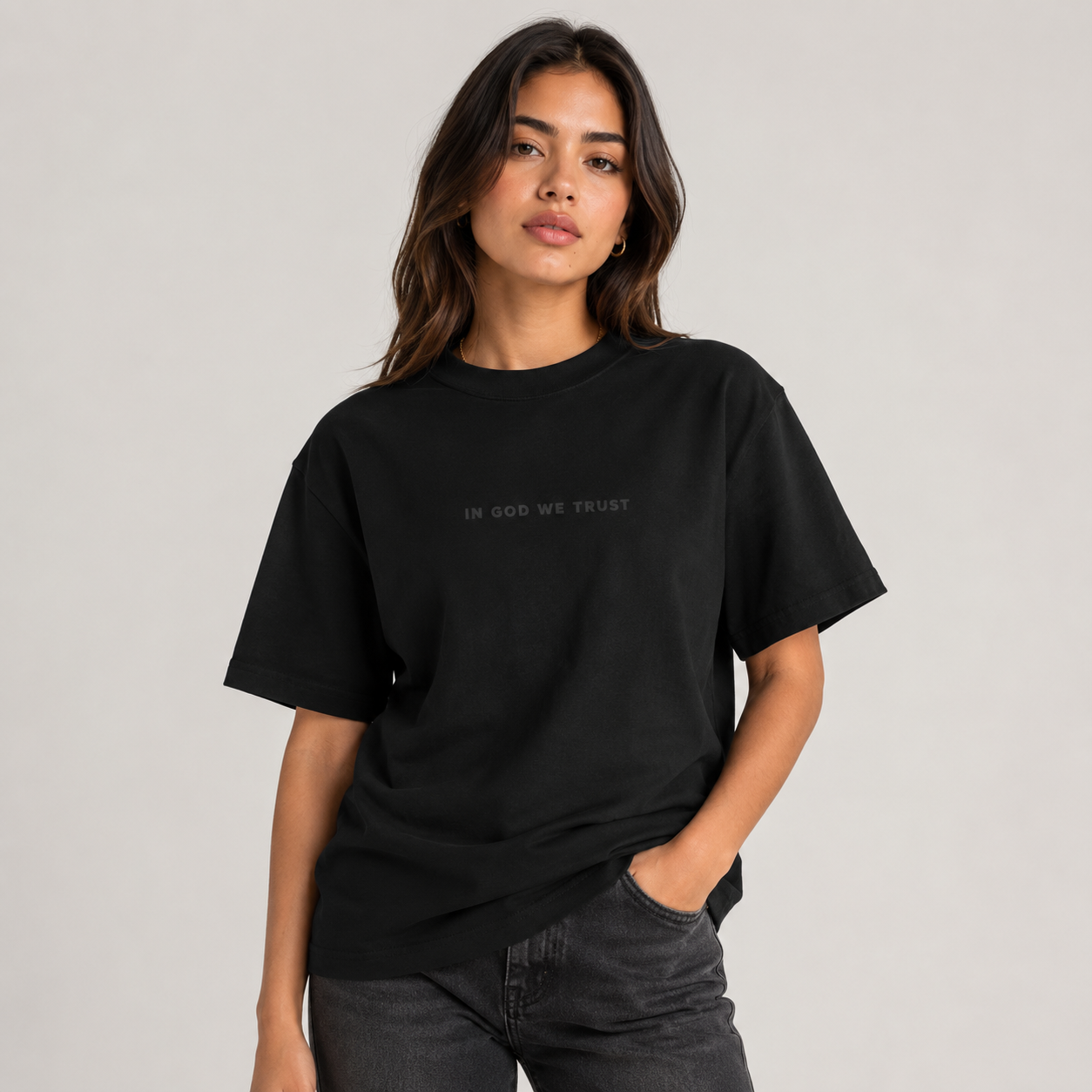 Oklahoma All State In God We Trust Unisex Max Heavyweight Short Sleeve