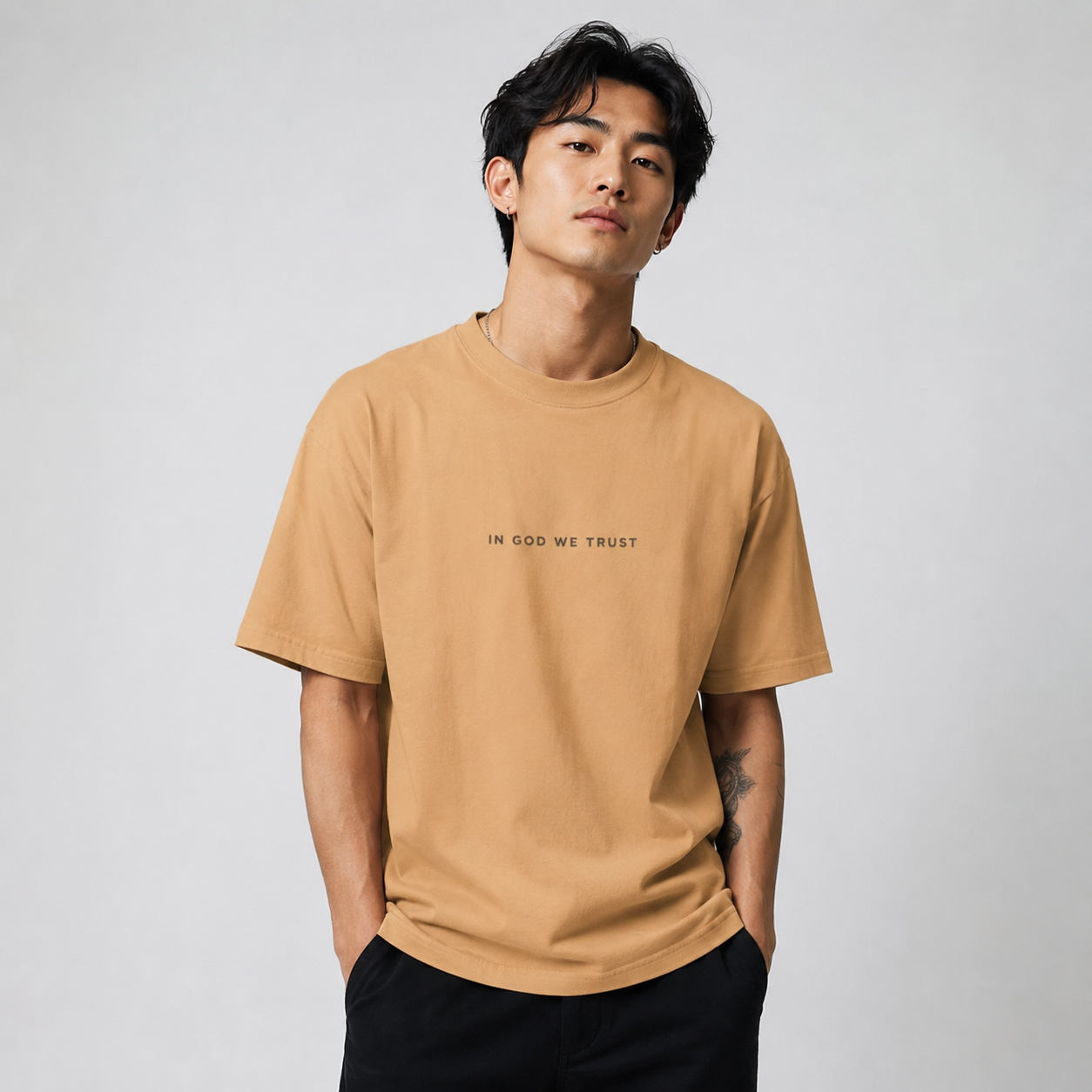 Oregon All State In God We Trust Unisex Max Heavyweight Short Sleeve