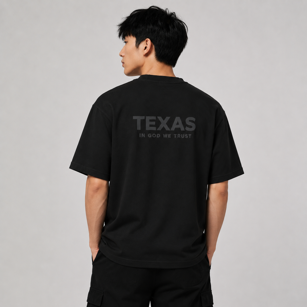 Texas All State In God We Trust Unisex Max Heavyweight Short Sleeve