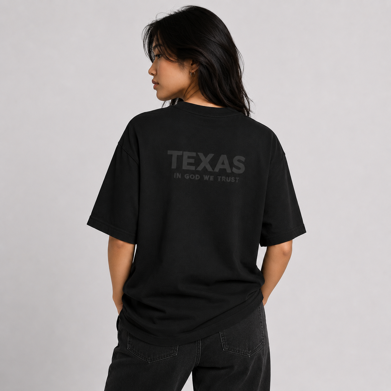 Texas All State In God We Trust Unisex Max Heavyweight Short Sleeve