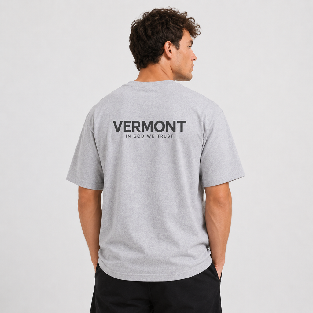Vermont All State In God We Trust Unisex Max Heavyweight Short Sleeve