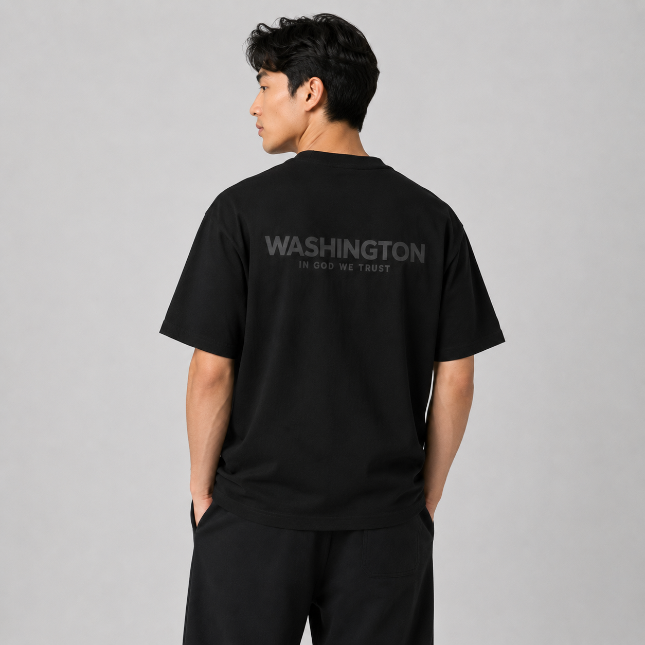Washington All State In God We Trust Unisex Max Heavyweight Short Sleeve