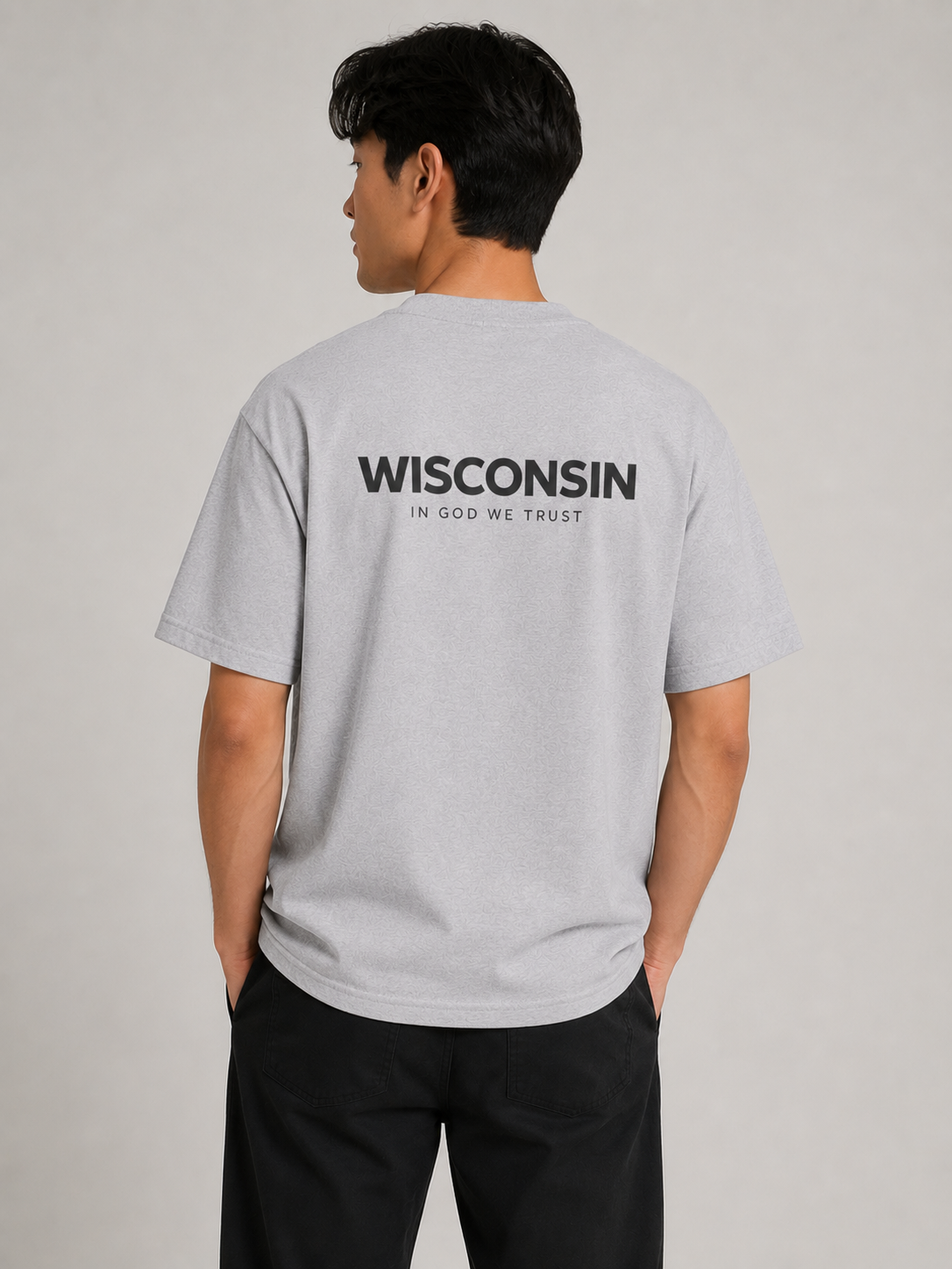 Wisconsin All State In God We Trust Unisex Max Heavyweight Short Sleeve