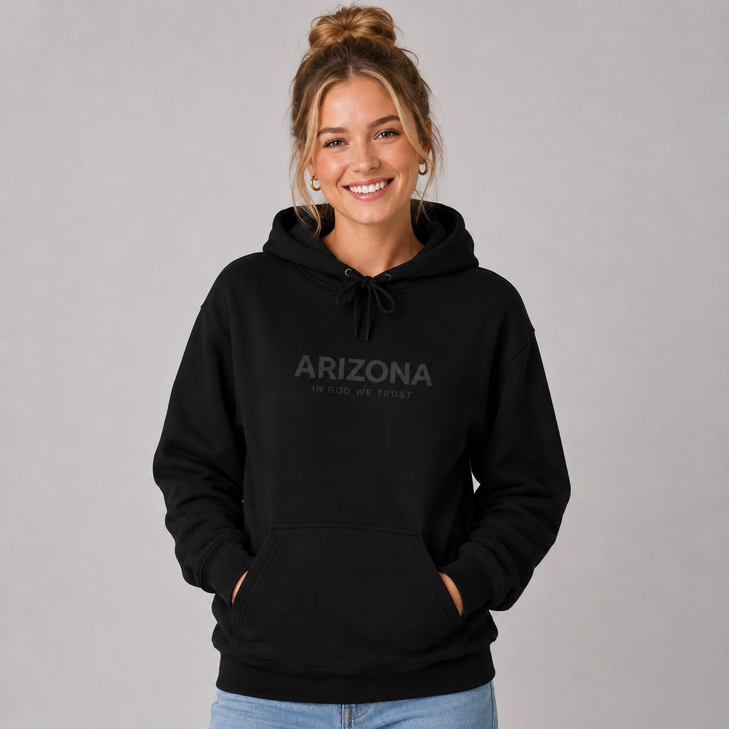Arizona All State In God We Trust Unisex Hooded Sweatshirt