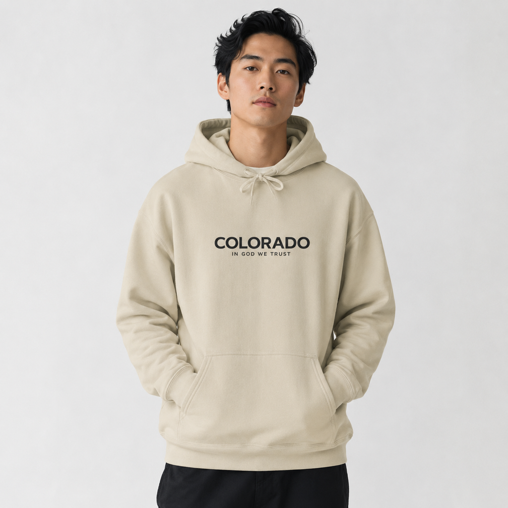 Colorado All State In God We Trust Unisex Hooded Sweatshirt