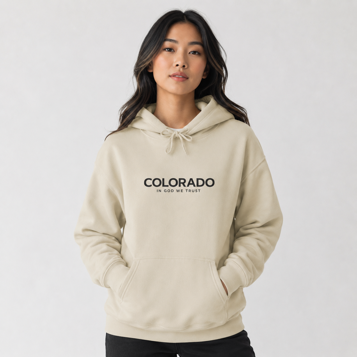 Colorado All State In God We Trust Unisex Hooded Sweatshirt