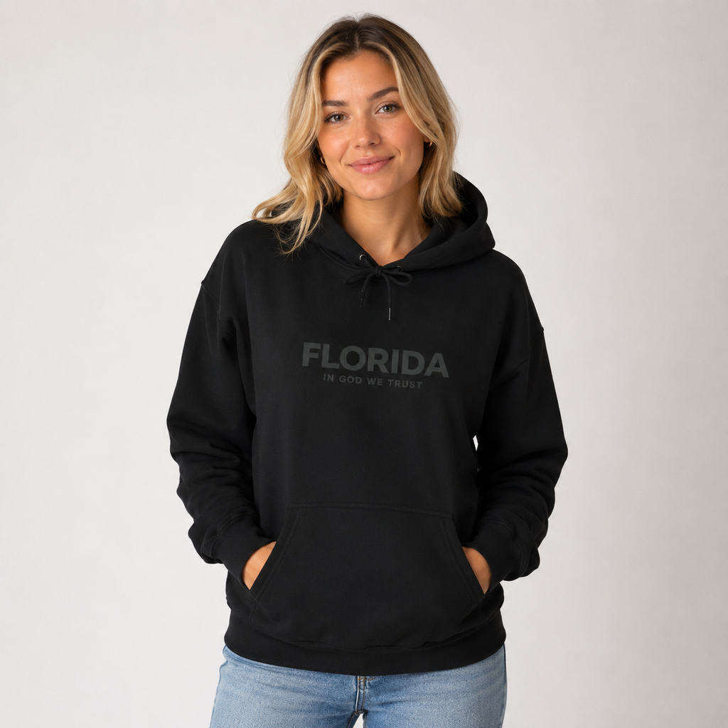 Florida All State In God We Trust Unisex Hooded Sweatshirt