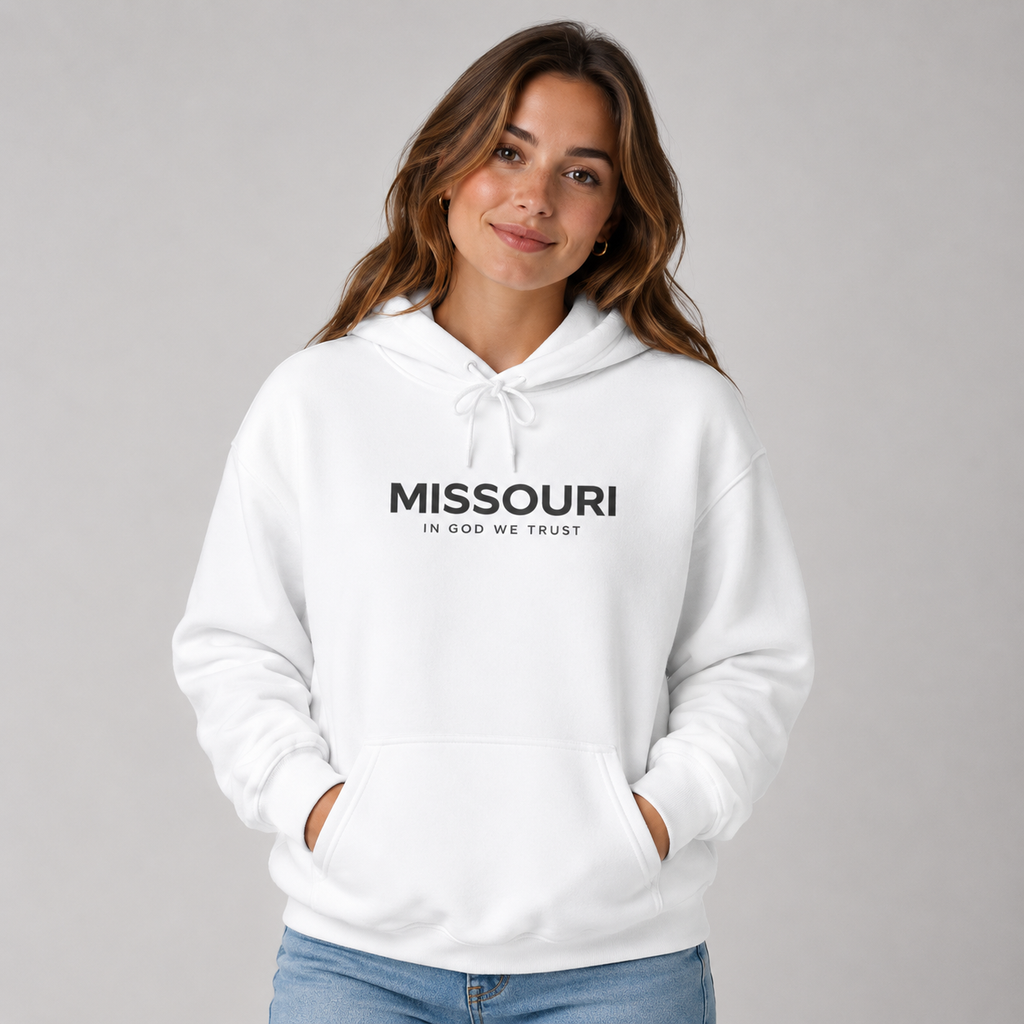 Missouri All State In God We Trust Unisex Hooded Sweatshirt