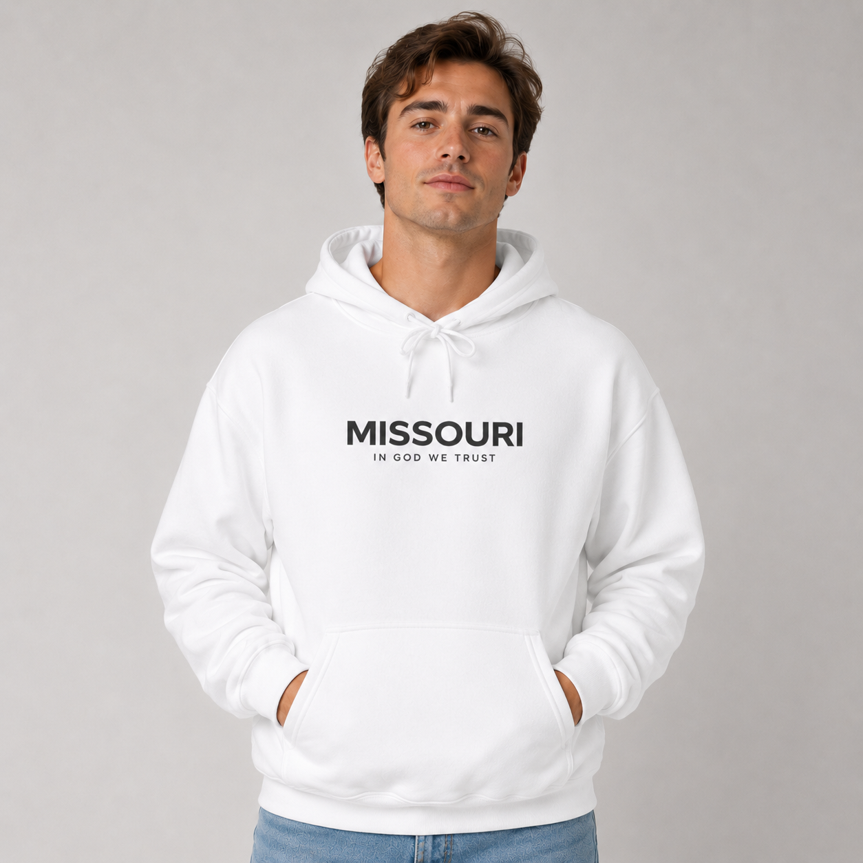 Missouri All State In God We Trust Unisex Hooded Sweatshirt