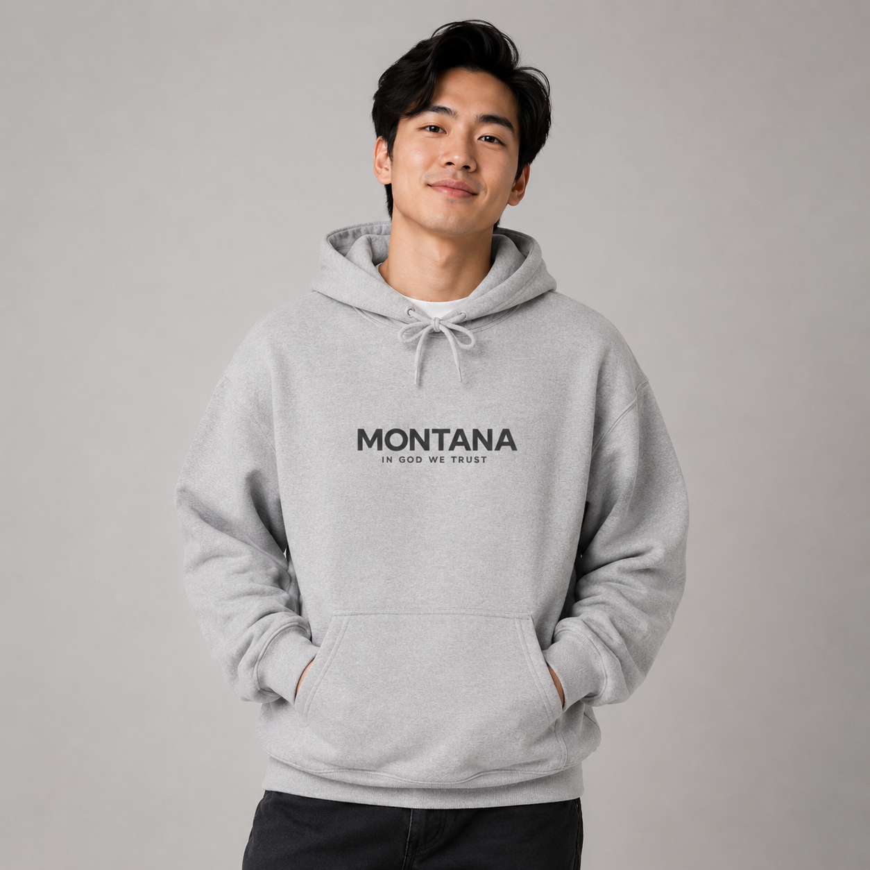 Montana All State In God We Trust Unisex Hooded Sweatshirt