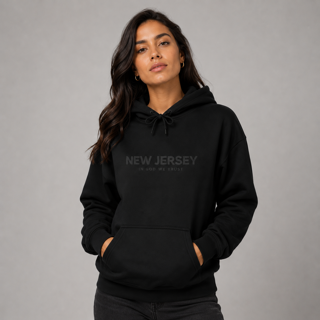 New Jersey All State In God We Trust Unisex Hooded Sweatshirt