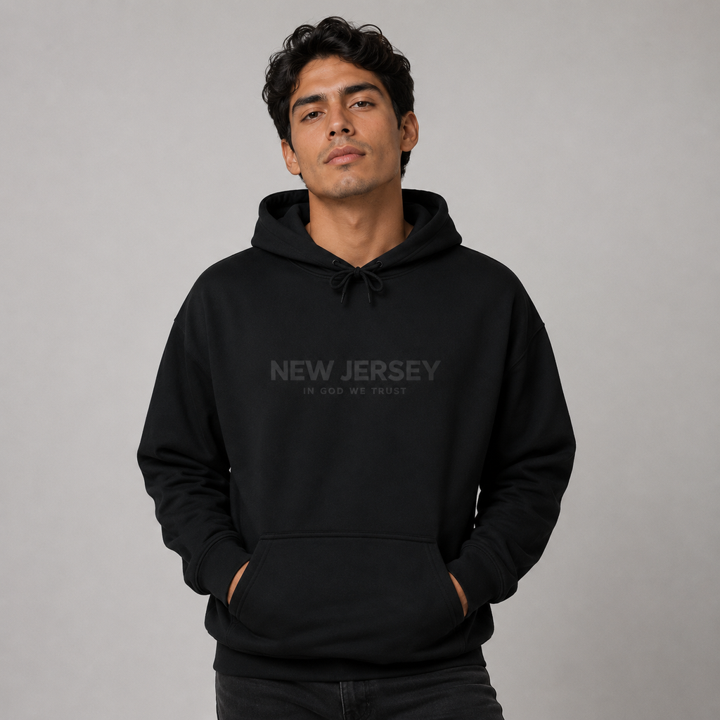 New Jersey All State In God We Trust Unisex Hooded Sweatshirt
