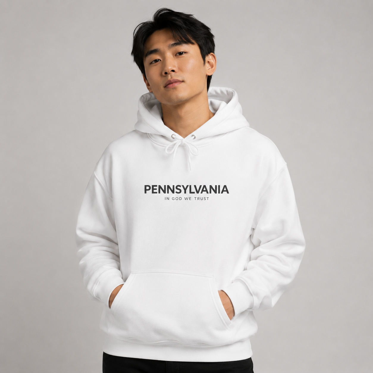 Pennsylvania All State In God We Trust Unisex Hooded Sweatshirt