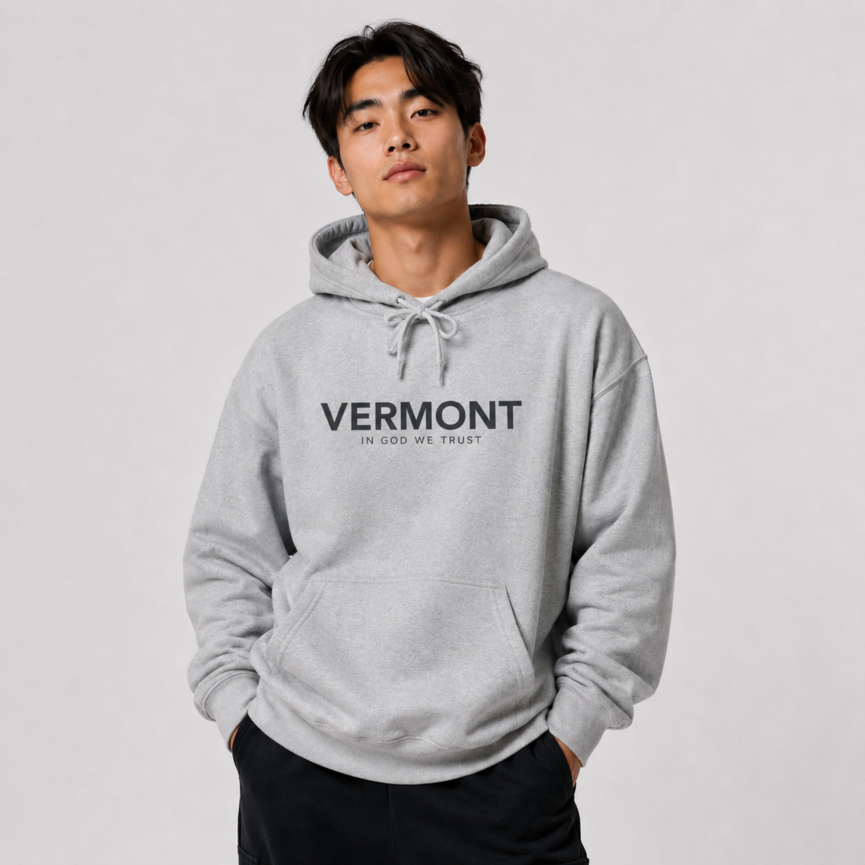 Vermont All State In God We Trust Unisex Hooded Sweatshirt