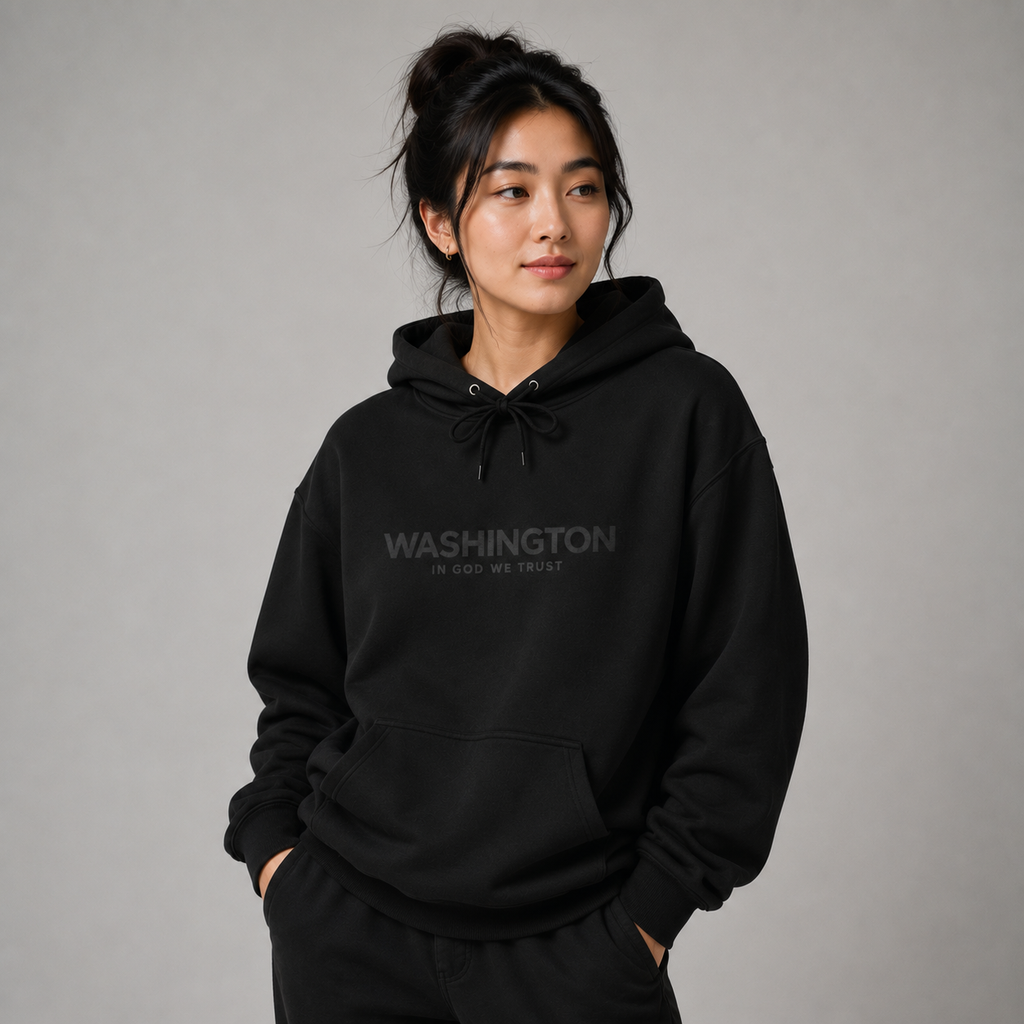 Washington All State In God We Trust Unisex Hooded Sweatshirt
