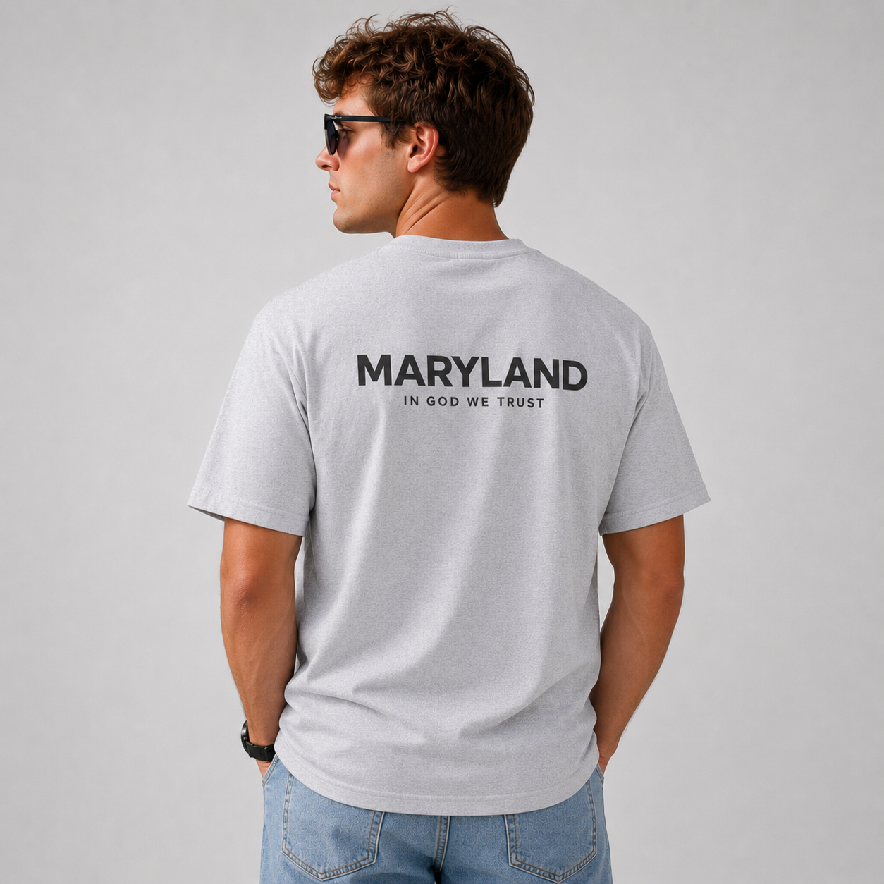 Maryland All State In God We Trust Unisex Max Heavyweight Short Sleeve