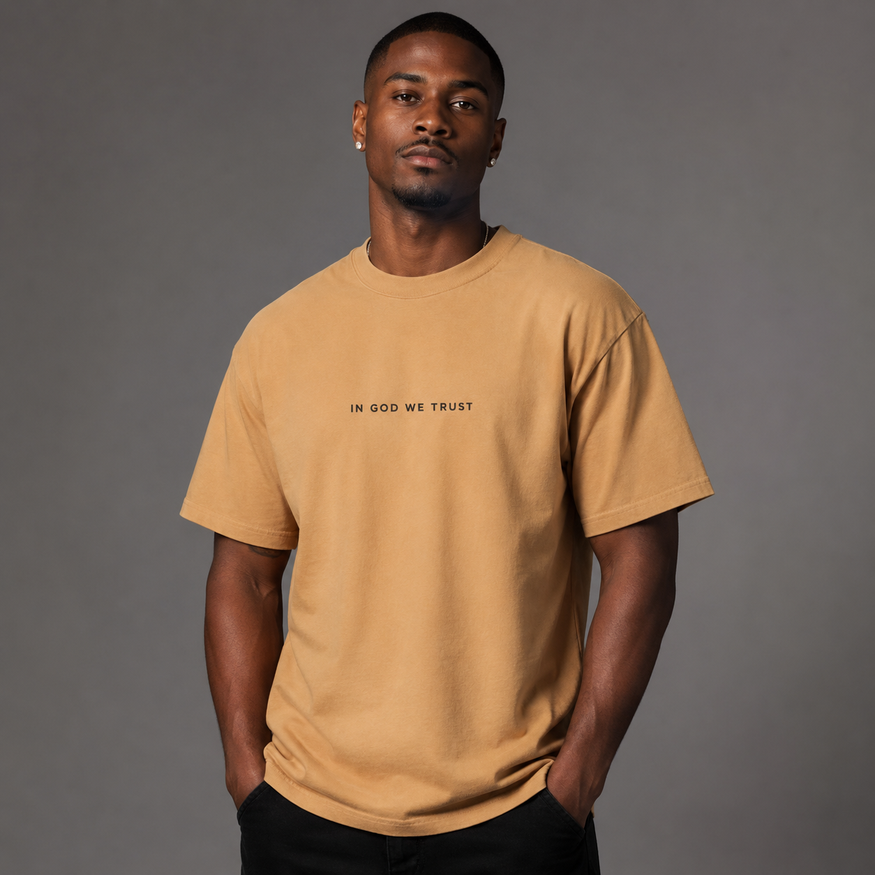 Massachusetts All State In God We Trust Unisex Max Heavyweight Short Sleeve