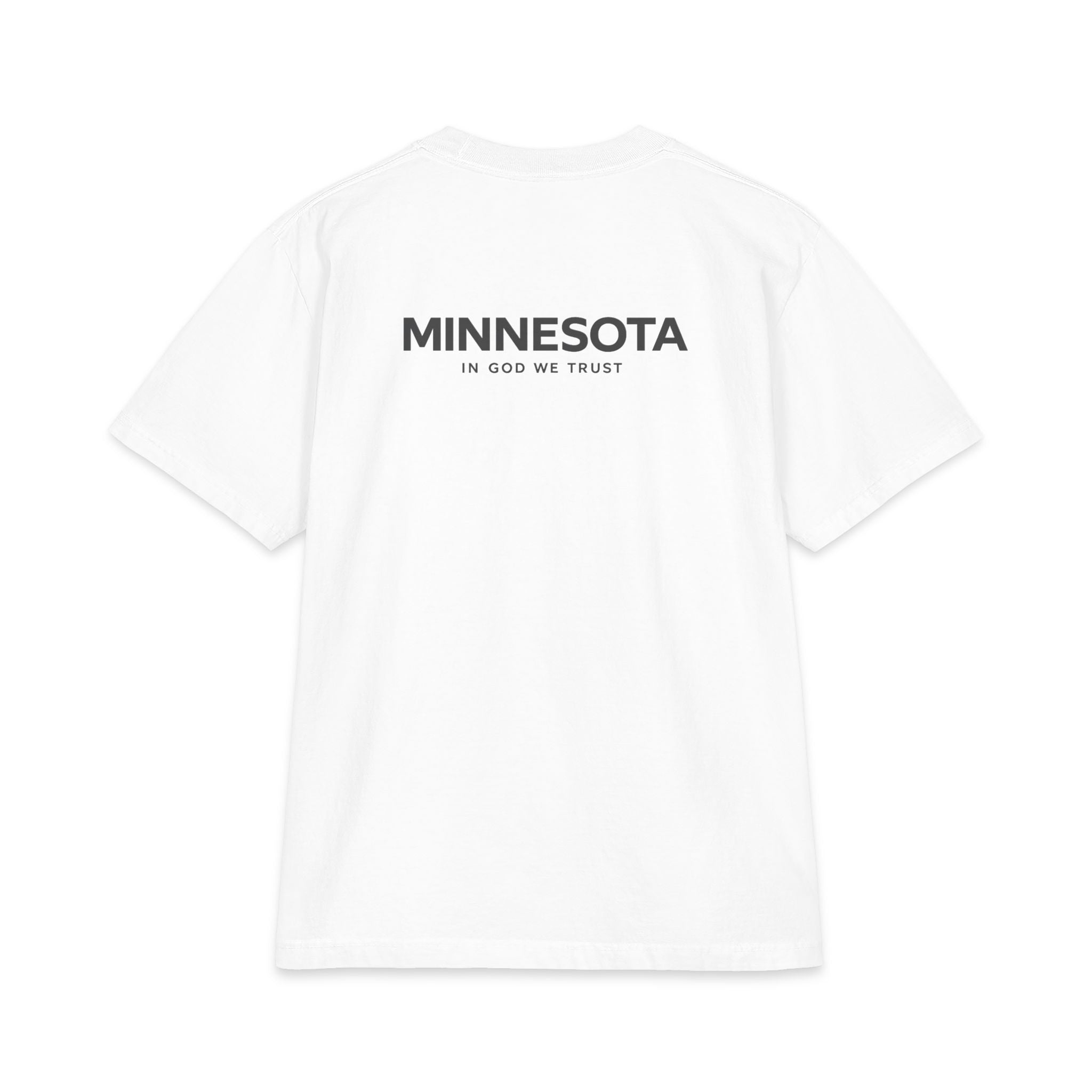 Minnesota All State In God We Trust Unisex Max Heavyweight Short Sleeve