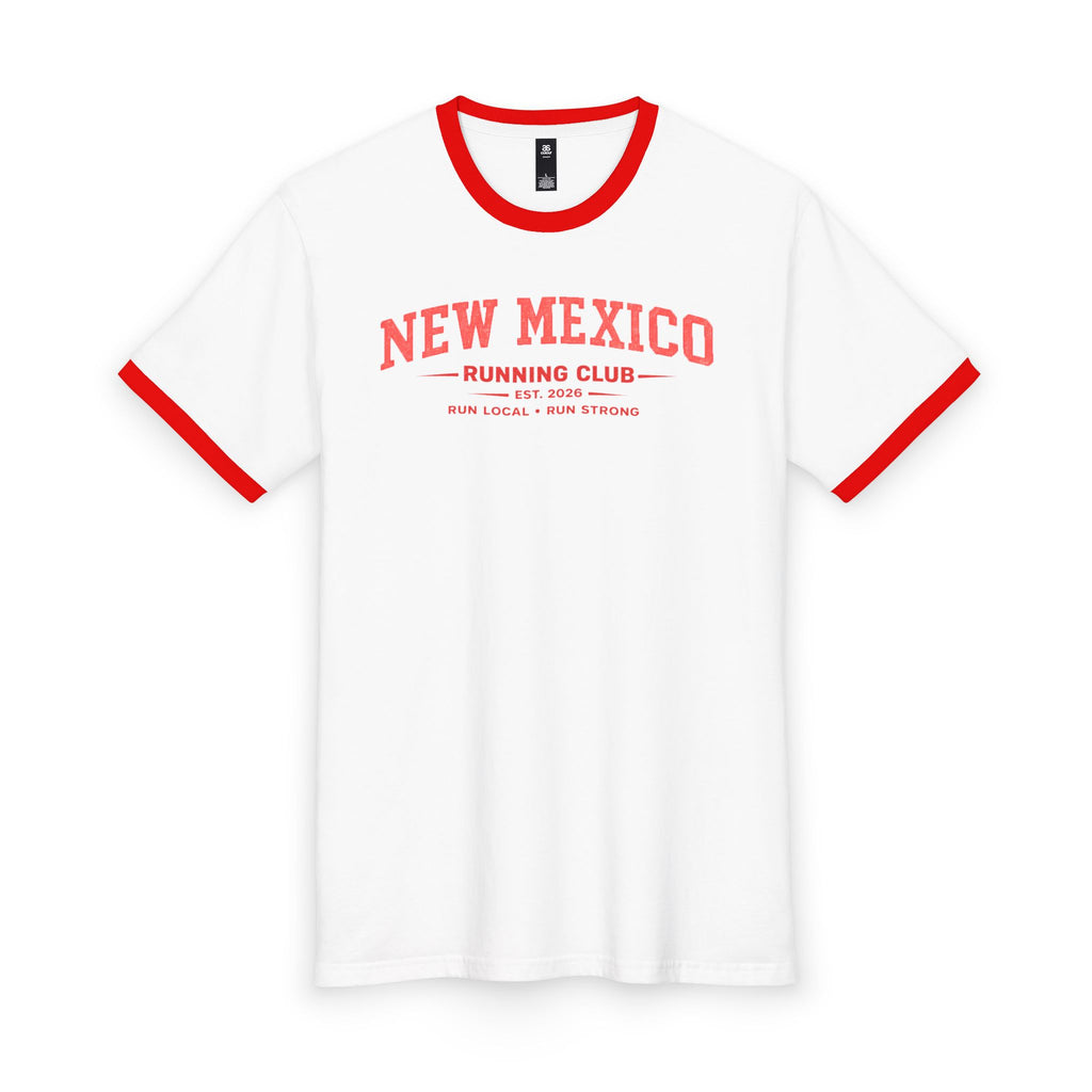 New Mexico Running Club 2026 All State Men's Staple Ringer Tee