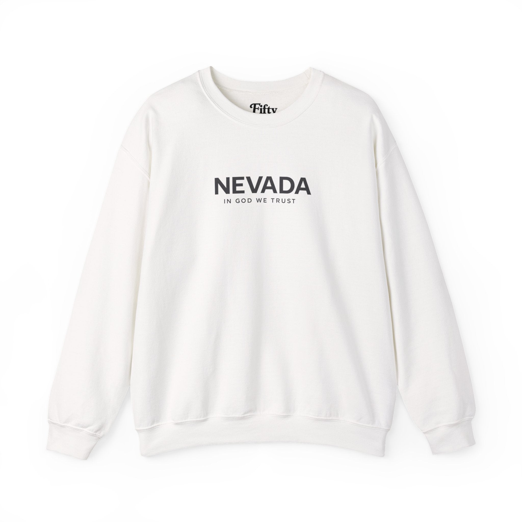 Nevada All State In God We Trust Unisex Crewneck Sweatshirt