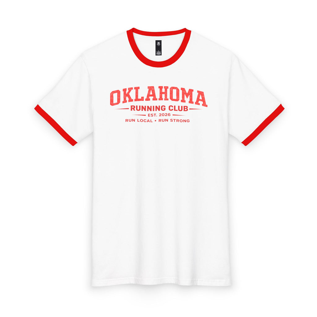 Oklahoma Running Club 2026 All State Men's Staple Ringer Tee