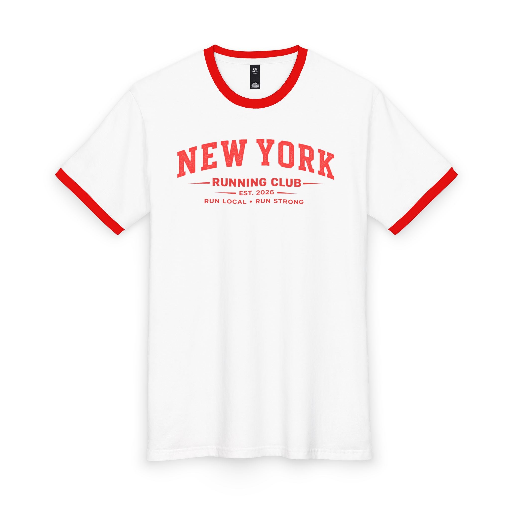 New York Running Club 2026 All State Men's Staple Ringer Tee