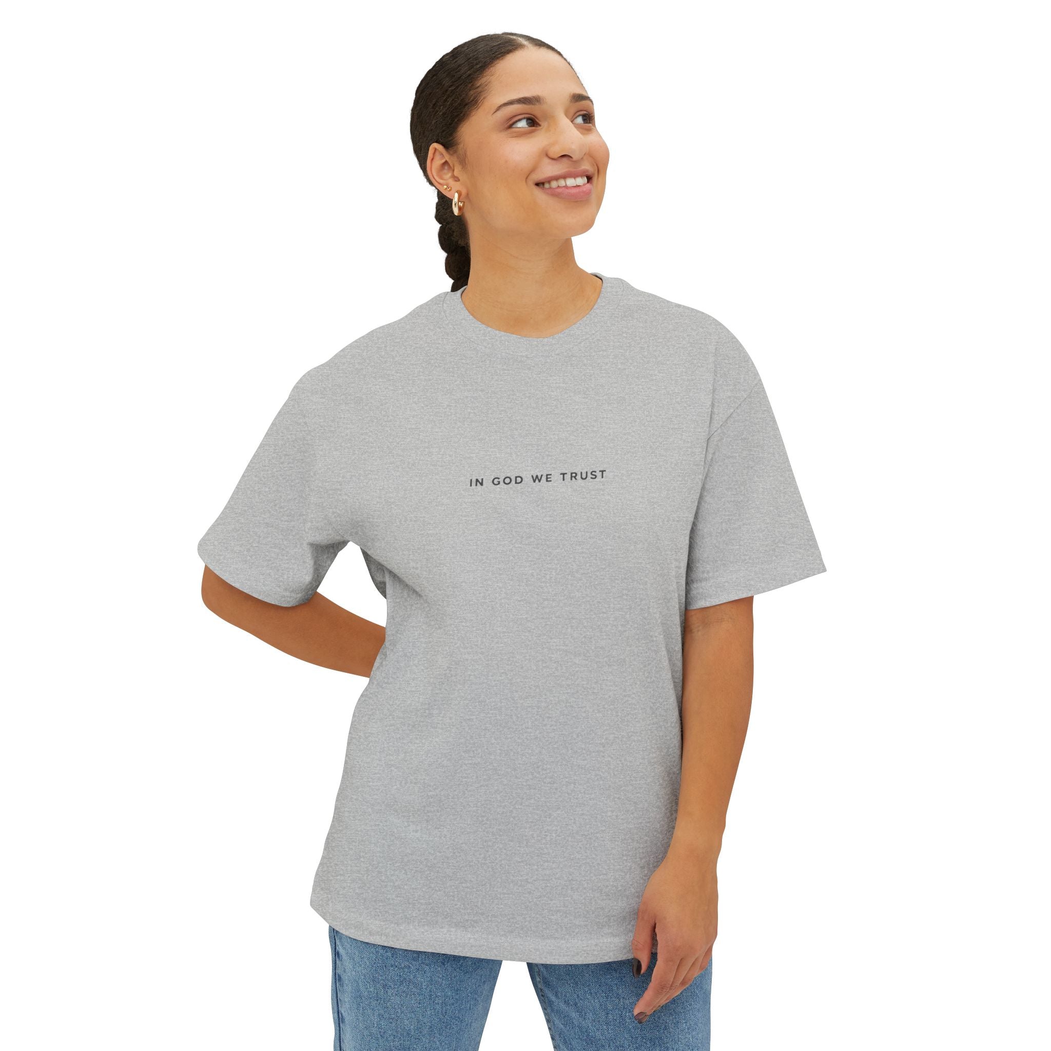 South Carolina All State In God We Trust Unisex Casual Oversized Boxy Tee