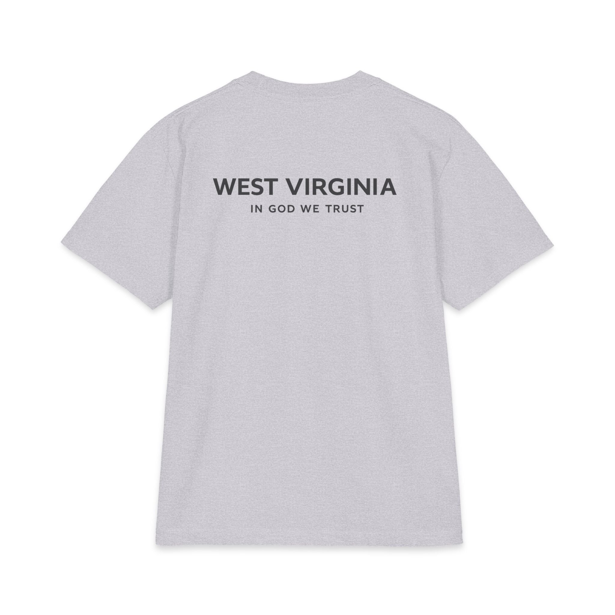 West Virginia All State In God We Trust Unisex Max Heavyweight Short Sleeve