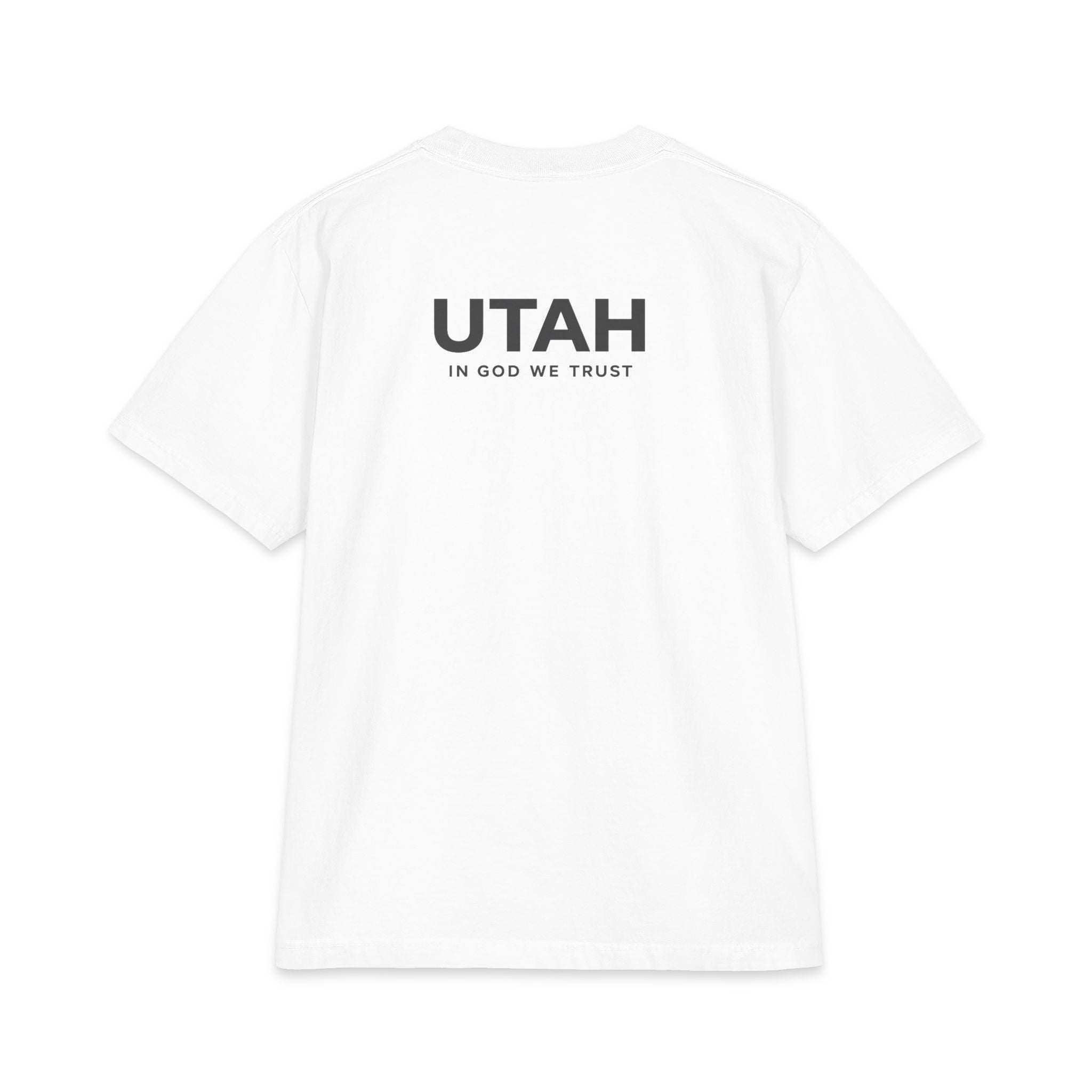 Utah All State In God We Trust Unisex Max Heavyweight Short Sleeve