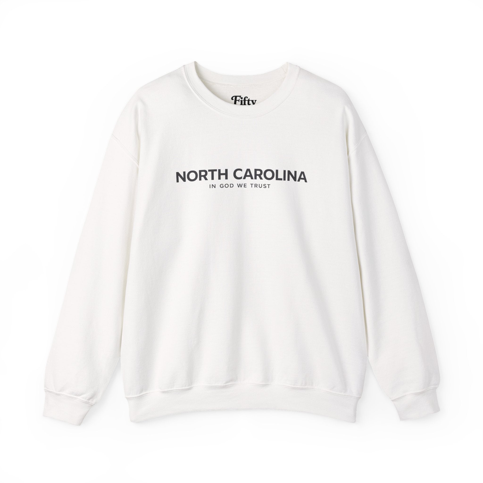 North Carolina All State In God We Trust Unisex Crewneck Sweatshirt
